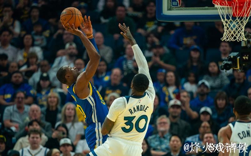 爱德华兹狂砍30分库里23分 森林狼横扫勇士豪取4连胜